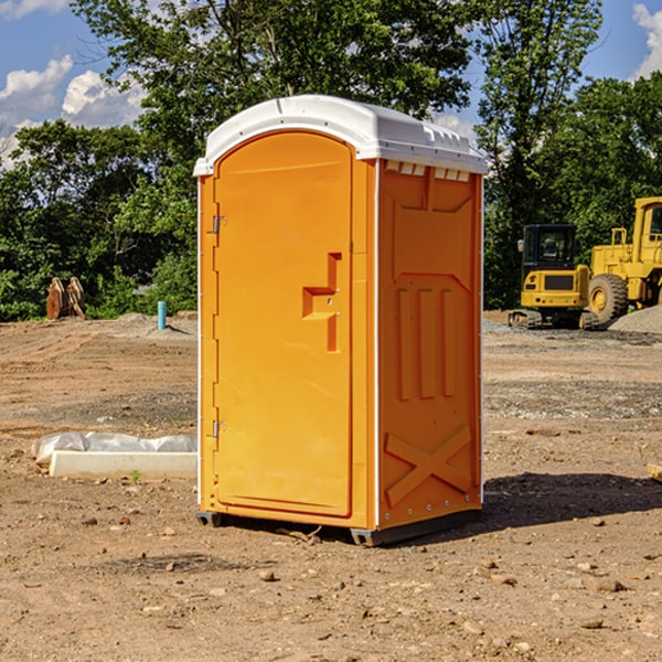how do you ensure the portable restrooms are secure and safe from vandalism during an event in Derma